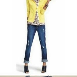 CAbi Distressed Slim Boyfriend Jean #3045